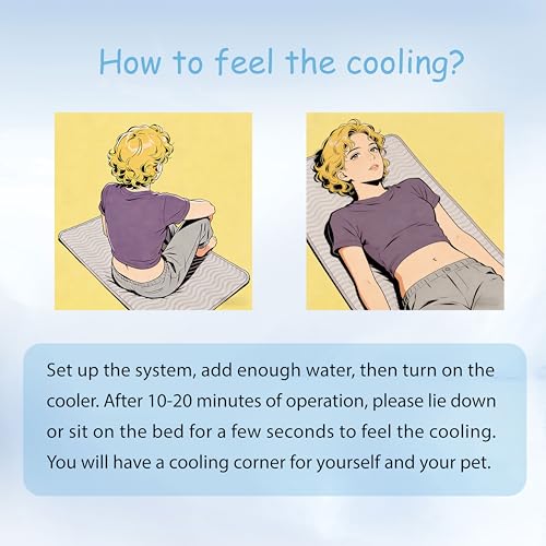 Pet Pad Cooling System for Summer, Consistent Cooling Water Mat for Dogs and Cats, No Refrigeration or Chemical Gel Needed, Machine Washable Bed, Ideal for Home and Crates (Light Gray, XL) - size: 39"L x 27"W x 1.5"Th