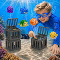 Pool Diving Toys for Kids, 6PCS Underwater Dive Rescue Toys for Pool Game | Pool Toys for Water Swimming Dive & Children's Bath, Fun Summer Floating Toys for Family Party Kid Age 3 4 5 6 7 8 9 10 11 12