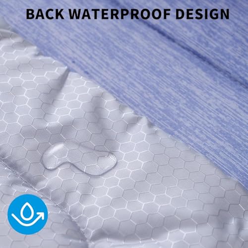 MARUNDA Dog Cooling Mat, No Need to Freeze Or Refrigerate This Cool Pet Pad Cat Mats- Keep Your Pet Cool, Machine Washable (Ocean Blue, 36" x 24" - Large-Crate) - color: Ocean Blue, size: 36" x 24" - Large-Crate