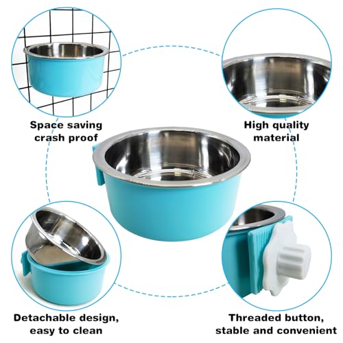 PINVNBY Rabbit Litter Box for Cage Bunny Corner Bedding Box Small Animal Litter Pan Hanging Pet Bowls Cage Potty Trainer Pet Toilet for Rabbit Bunny Guinea Pigs - color: Pink, size: M: 11.02 x 11.02 x 6.3 inches (Fixed on one side)