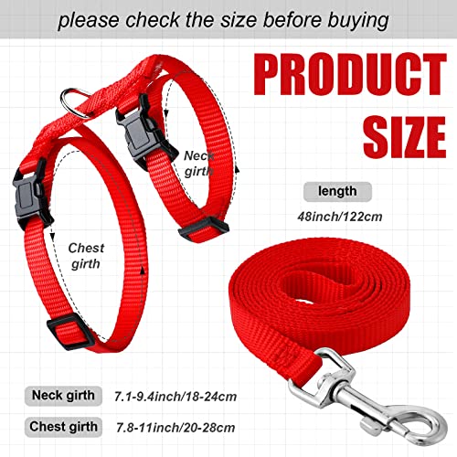 Foaincore 6 Pcs Ferret Clothes Hoodie Sweater Leash Harness Set Grey Red | Soft Hoodie Sweaters with Drawstring, Collar with Bell for Safety, Leash Included, For Guinea Pig Hamster Chinchilla