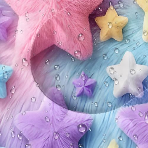 QOOMO Camping Sleeping Bags,3 Season Warm & Cool Weather,Lightweight,Waterproof Sleeping Bags for Adults & Kids,Traveling,and Outdoors,Camping Gear Equipment - color: colorful star