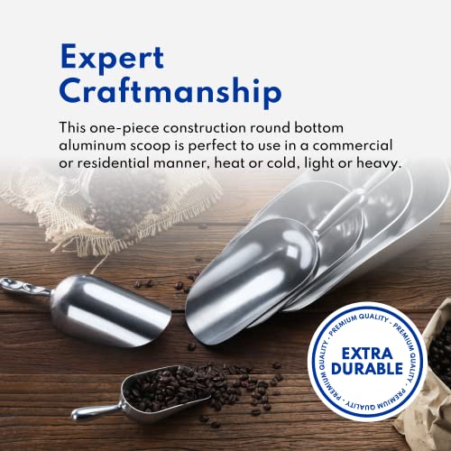 New Star 34585 Cast Aluminum Utility Scoop, 58-Ounce - size: 58-Ounce
