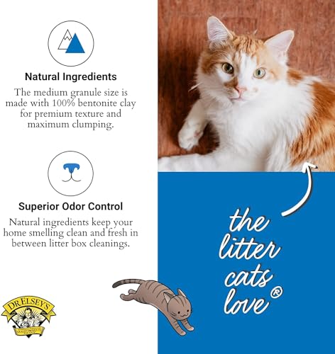 Dr. Elsey's Ultra UnScented Clumping Clay Cat Litter 40 lb. Bag - size: 40 lb
