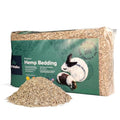 | Hemp Bedding for Small Animals 18.5L (3.7 LBS) | Low Dust, Odor Control, Highly Absorbent, Natural Cage Bedding for Rabbits, Hamsters, Guinea Pigs, Birds, and More - size: 18.5L