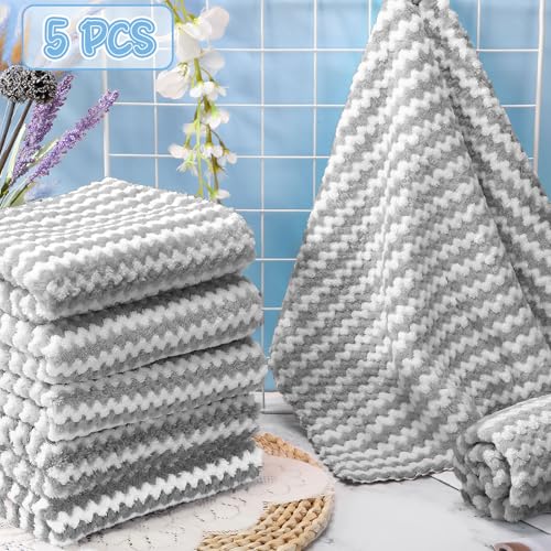 Hahafelt 5 Pcs Waterproof Guinea Pig Fleece Bedding Blankets Absorbent Guinea Pig Cage Liner Washable Small Animal Pee Pad Reusable Pet Blanket Wash Cloth Bedding Mat Pad(Gray,18 x 24 Inch) - color: Gray, size: 18 x 24 Inch