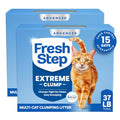Fresh Step Advanced Extreme Clump Multi Cat Clumping Litter, 18.5 lb., 2 Pk | Forms Tight Clumps, Easy To Scoop, Scented, Ammonia Block Technology, Low Dust, Compatible with Most Auto Litter Boxes - size: 37 lb