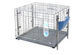 Stackable Rabbit Cage with Feeder and Water Bottle, 24 x 24 x 16 inches, Guinea Pig Ferret Bunny Hutch (1) - color: 1