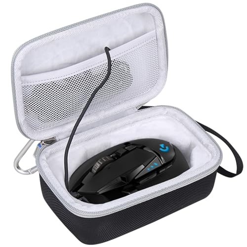 Carrying Mouse Case for Logitech G502 HERO High Performance/ G502 X Plus Lightspeed Gaming Mouse(Case Only) (Black)