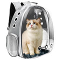 Cat Backpack Carrier, Pet Cat Carrier with Ventilated Design for Carrying Puppy Cats, Pet Carrier Backpack for Traveling/Hiking/Camping/Outdoors Airline Approved Travel Carrier(Grey) - color: Grey