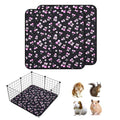 2 Pack Waterproof Guinea Pig Cage Liner, 24" x 24" Washable Reusable Guinea Pig Liner, Super Absorbent Leak-Proof Pet Pee Pad Mats for Guinea Pigs Rabbit Chinchilla Bunny Hamster - size: 24*24 inch 2pack