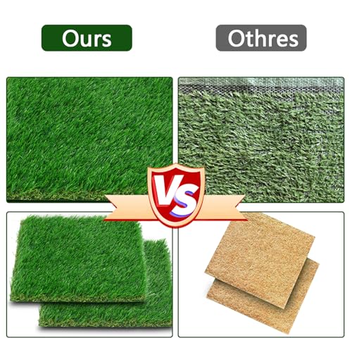 Chicken Nesting Box Pads , Washable Artificial Grass Nesting Mats Cuttable Chickens Nest Box Bedding Liners Reusable Nesting Pads for Chicken Coop Egg Duck Chicks Goose 12x12x1.35inch (6PACK) - size: 6pcs-12x12x1.35 inches