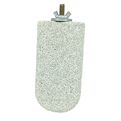 Shelltech Pumice Lava Ledge for Birds, Chinchillas, Hamsters, Parrots - Teeth & Beak Grinding Block - 1 Pack