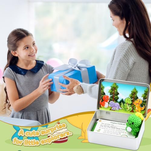 Little Pocket Dino, Cute Dinosaur Desk Companion Gift & Keepsake | Perfect giftable dinosaur companion for birthdays, holidays, and everyday surprise moments. - style: Dino