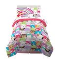 Franco Squishmallows Bedding Super Soft Comforter and Sheet Set with Sham, 5 Piece Twin Size - color: Squishmallows, size: 5 Piece Twin Size