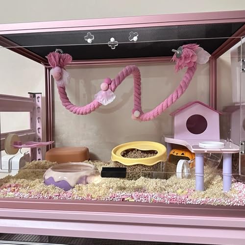 M2cbridge Ceramic Pudding Hamster Food Bowl Feeding Dish Water Bow for Guinea Pig Hedgehog Small Animal(Purple) - color: Purple