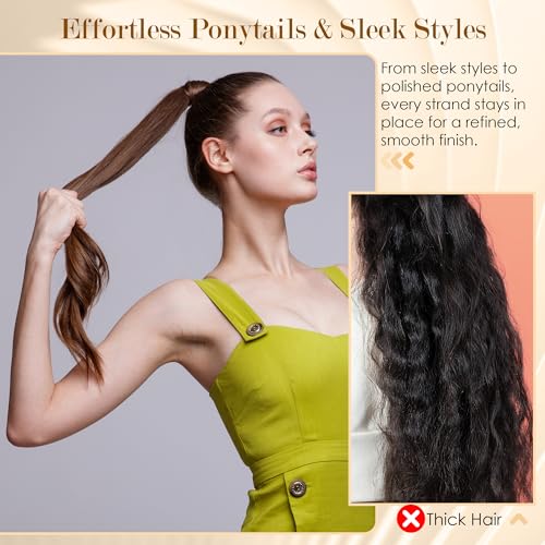 STYLEMATE Boar Bristle Slick Back Hair Brush for Women Men, Soft Bristles Hair Brush for Thin & Fine Hair, Natural Medium Hardness Smoothing Hairbrush for Polishing, Deepening & Styling - size: 1 Count (Beech)