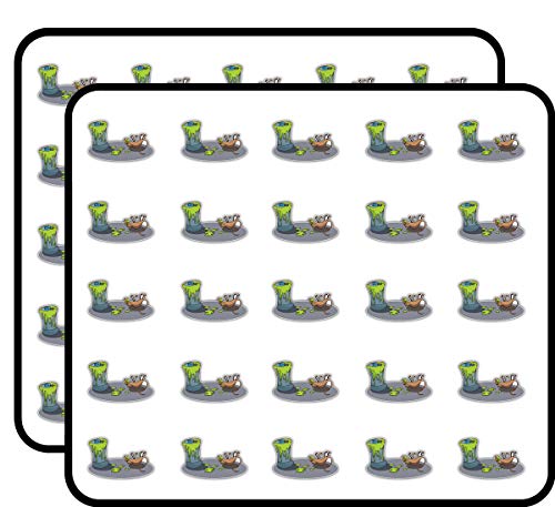 Dead Rat Poison Decorative Scrapbooking Sticker Waterproof Vinyl Stickers for Water Bottle, Laptop & Phone Case – 50 Pack