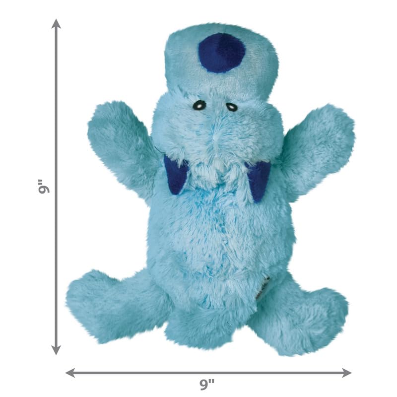 KONG Cozie Baily The Blue Dog, Medium Dog Toy, Blue - size: Medium, style: Baily the Blue Dog