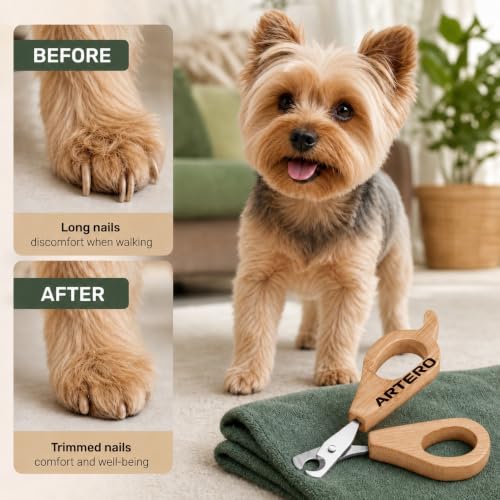 Artero Professional Nail Clippers for Dogs and Cats (Mini - Nature Collection)