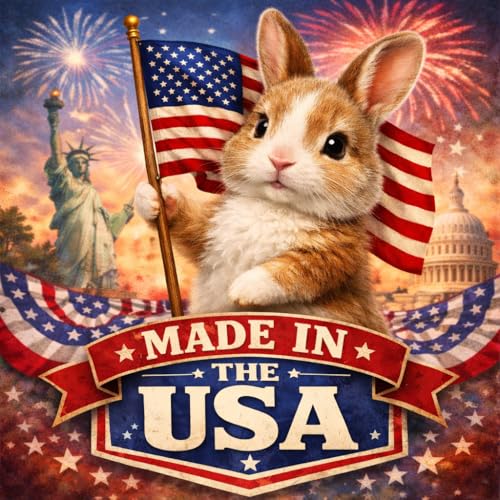 Rabbit Cage Odor Eliminator & Cleaner Spray, 32oz – Made in USA | Targets tough urine, ammonia and bedding odors; fast-drying, non-toxic formula for bunny cages and habitats.