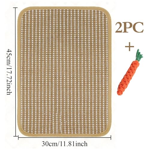 Rabbit Cooling Mat 2 Pack 30x45cm, Breathable Small Pet Summer Pad | Rabbit Cooling Mat 2 Pack 30x45cm,Breathable Cage Pad with Carrot Chew Toy for Rabbits,Guinea Pigs & Hamsters - size: 30x45cm