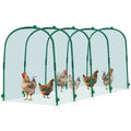 Yalikop Large Chicken Tunnel Coop Run, 157 × 31.5 x 25.5 Inch, Easy to Install Green Yard Poultry Tunnel for Outdoor Yard, Ideal for Chickens, Ducks, Rabbits, and Small Animals