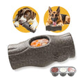 Mankoda Dog Frozen Treat Toy to Keep Them Busy - Chew for Medium/Large Dogs | Heavy Duty Indestructible Toy for Aggressive Chewer, Interactive Puzzle, Fillable Lick Toy with Frozen Mold, Boredom&Anxiety - color: Brown-1 Pack