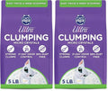 Ultra Pet Clumping Crystal Cat Litter, White Crystals with Multicolor Crystals, 5 Lbs (Pack of 2) - size: 5 Pounds (Pack of 2)
