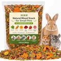 Sukh 5.64oz Natural Botanical Rabbit Treats for Guinea Pig & Hamster | 160g Healthy Natural Mixed Freeze Dried Vegetable,Flower & Fruit Hamster Treat for Bunny,Guinea Pig,Hamster,Chinchilla,Gerbil