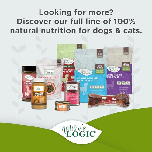 NATURE'S LOGIC Pine Pellet Cat Litter - 100% Natural - Unscented, 12 lb | 100% Natural Pine, Dust-free, Biodegradable, Safe for cats, kittens, reptiles & small pets, Highly absorbent, 12 lb bag - size: 12 lb