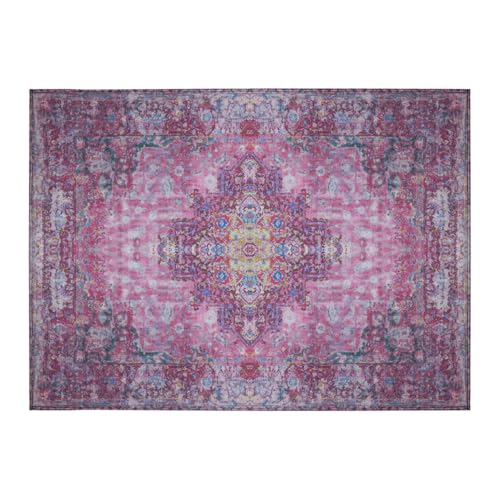 Lovewag Cat Litter Mat, Litter Box Mat, Mystic Fuchsia, 36x48, 2 Pack | Washable litter mat cover, kitty litter mat & cat mat for litter box, litter trapping mat, prevents tracking, multi-cat - color: Mystic Fuchsia, size: 36x48 inches (Pack of 2)