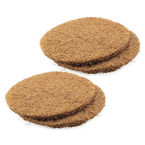 4pcs Breathable Dry Grass Mattress 215x10mm Bird Nesting Pads Natural Fiber Parrots Breeding Nests Bird Eggs Mat for Birds