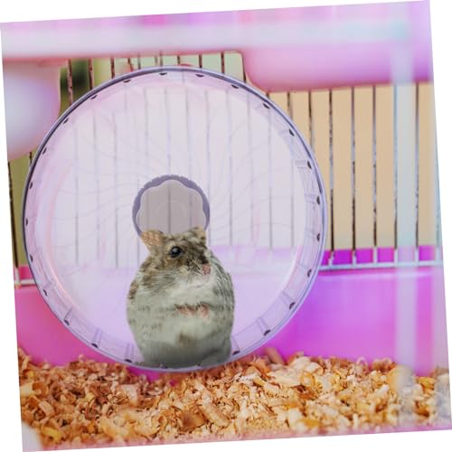 UPKOCH Quiet Hamster Exercise Wheel 5.51 Inch Silent Running Wheel for Hamsters Gerbils Hedgehogs Small Pets Stress Relief Durable Plaything