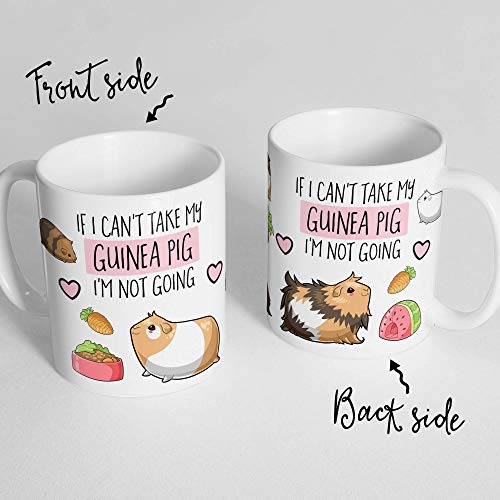 Guinea Pig Coffee Mug Microwave and Dishwasher Safe Ceramic Sublimation Cup