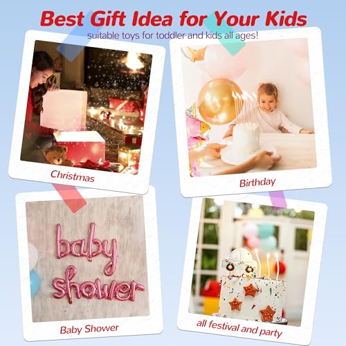 Elephant Stuffed Animals Mommy with 4 Baby Elephants Toys Gifts for Girls | Cute Stuffed Plush Toys Set for Toddlers Kids Ages 0-8+, Christmas Birthday Baby Shower Party Decor Storytime Companion Gifts - style: Elephant