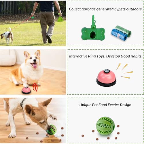 MRSOHRET 20Pcs Puppy Chew Toys for Teething, Dog Chew Rope Toys, Pet Dog Toothbrush, Treat Balls, Plush Squeaky Toy for Small Medium Dogs with Basket - color: 20 Pack Rabbit Style
