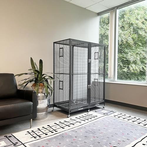 Exotic Nutrition Borneo Small Animal Cage - for Sugar Gliders, Squirrels, Marmosets & Other Small Pets (Cage) - size: Cage