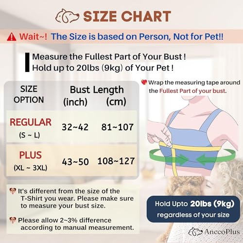Small Dog Sling Carrier, Hands-Free, Beige, Regular | Patented Front Carrier Reduces Back and Neck Strain; Adjustable, Soft Cotton, 3D Air Mesh for Puppies & Cats up to 20 lb - color: Beige, size: Regular
