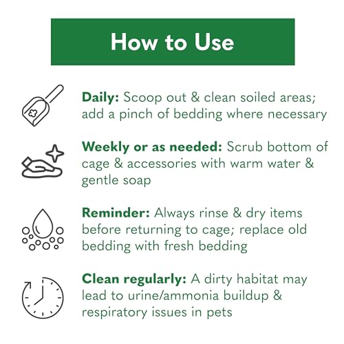 ECO BEDDING 99% Dust Free Paper Bedding for Small Pets and Birds, Odor Control, 1.5 lb (Expands to 30 L) - size: 1.5