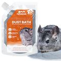 Chinchilla Dust Bath - Gentle Powder for Hamsters & Gerbils, 18oz | Natural sand bath for healthy fur. Safe for chinchillas, hamsters, gerbils & small pets. Gentle, premium dusting powder. - size: 18OZ