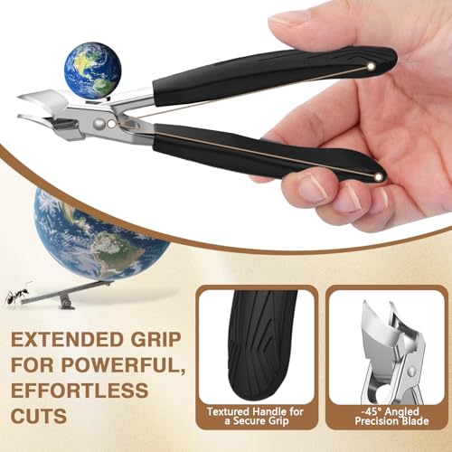 Upgrade Large Toenail Clippers for Thick Nails for Seniors Long Handle, Ultra Sharp Precision Nail Clippers for Men, Curved Wide Jaw Opening Fingernail Clippers with Catcher Nail Cutter for Women - style: Classic