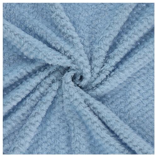 Disney Mickey Mouse Soft Baby Blanket - Flannel Fleece Blanket for Baby Girls/Boys - Plush Crib Stroller Nursery & Daycare Blankey, Smile/Blue - color: Mickey Mouse Smile