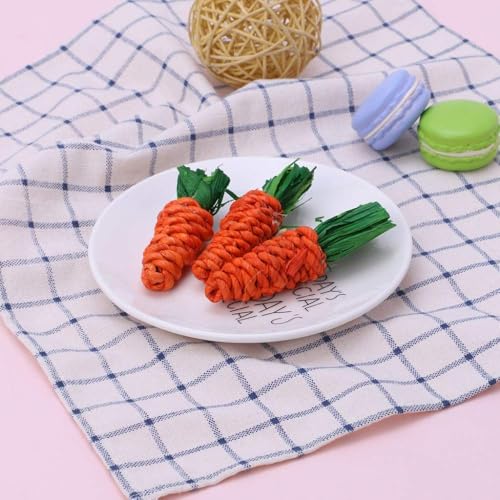 Hamiledyi Rabbit Seagrass Activity Mat Bunny Mat Rabbit Enrichment Toys Rabbit Chew Toys for Teeth Seagrass Protector Mat Small Animal Toys for Rabbit Bunny Chinchilla Guinea Pigs Rodent Pets - color: A