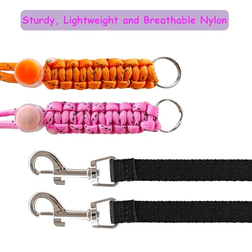 Handmade Figure 8 Harness and Leash for Ferrets/Guinea Pigs/Rats | Adjustable, Lightweight & Safe | Fits Small Animals: Bunnies/Bearded Dragons/Chinchillas/Reptiles/Birds/Squirrels/Rabbits - color: 4colors