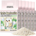 Mixed 4-in-1 Clumping Cat Litter 33 lb, Odor Control and Rapid Clumping, Water Absorbent and Flushable, Dust-Free, Multi-Cat, Bentonite Tofu Cat Litter, Jasmine Scent, 5.5lb/Pack | 4-in-1 Bentonite Tofu Cat Litter Odor Control Water Absorbent Multi-Cat Ja