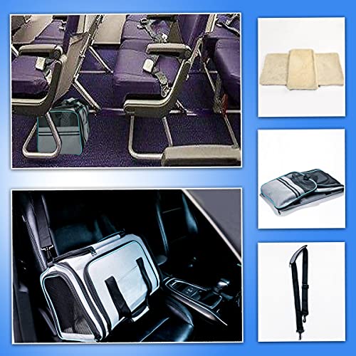 Cat Dog Carrier - Airline Approved Expandable Soft-Sided Pet Carrier with Removable Fleece Pad and Pockets, for Cats/Puppy and Small Animals Large(2 side expandable) | 2 Side Expandable, Removable Fleece Pad, Pockets, For Cats/Puppy Small Animals - size: