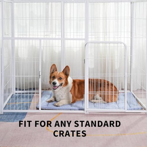 MARUNDA Dog Cooling Mat, No Need to Freeze Or Refrigerate This Cool Pet Pad Cat Mats- Keep Your Pet Cool, Machine Washable (Ocean Blue, 36" x 24" - Large-Crate) - color: Ocean Blue, size: 36" x 24" - Large-Crate