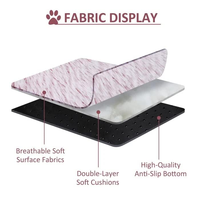 Round Fluffy Hooded Cat Bed Cave, Anti-Anxiety Cave Bed with Blanket | Hooded Cat Bed Cave, Cozy Cuddler Luxury Puppy Pet Bed, Anti-Slip Bottom and Machine Washable - color: Pink, size: Medium