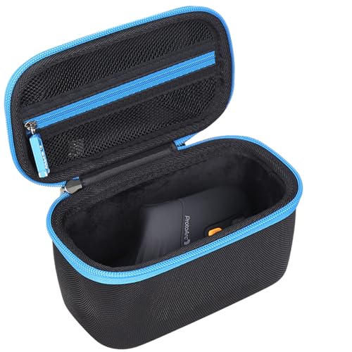 Case for ProtoArc Ergonomic Mouse, Travel Carrying Case Compatible with ProtoArc EM11 NL Bluetooth Rechargeable Wireless Vertical Mouse (Black-Blue) - color: Black-Blue